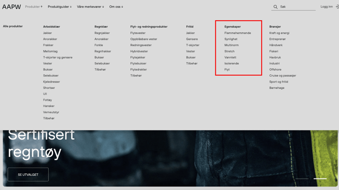 Aapw-brukerveiledning-sertifiseringsinfo-meny